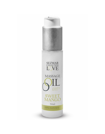 Huile de massage comestible mangue 50ml 