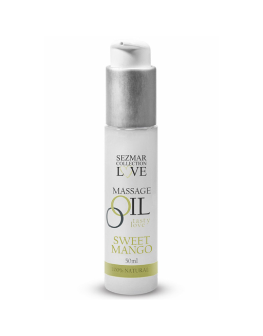 Huile de massage comestible mangue 50ml 