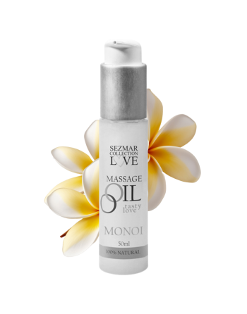 Huile de massage 100% naturelle monoï 50ml 