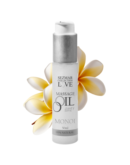 Huile de massage 100% naturelle monoï 50ml 