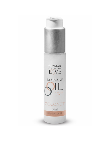 Huile de massage 100% naturelle noix de coco 50ml 