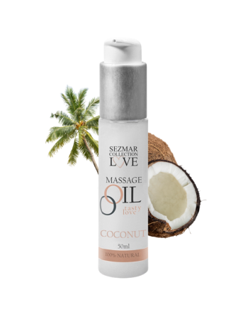 Huile de massage 100% naturelle noix de coco 50ml 