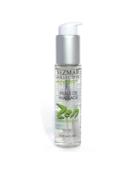 Huile de massage professionnelle ZEN 100% naturelle 50 ml 