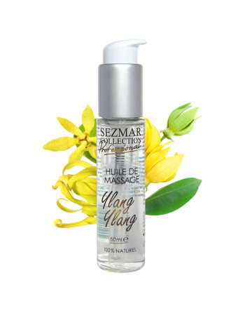 Huile de massage professionnelle Ylang Ylang 100% naturelle 50 ml 