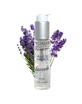 Huile de massage professionnelle Lavande 100% naturelle 50 ml 