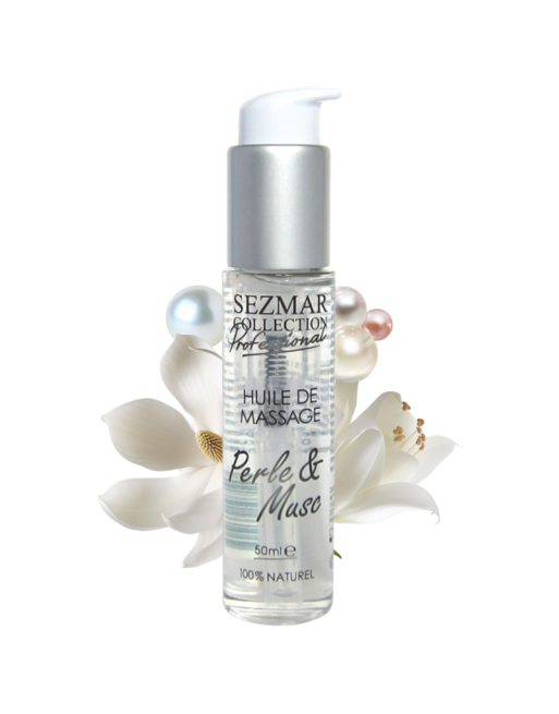 Huile de massage professionnelle Perle  Musc 100% naturelle 50 ml 