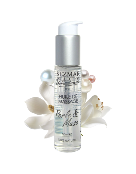 Huile de massage professionnelle Perle  Musc 100% naturelle 50 ml 