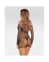 Sashalla ensemble de lingerie 4 pièces - Noir