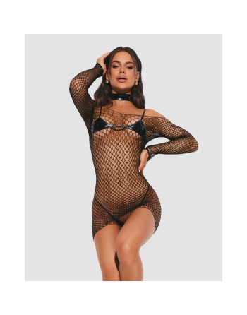 Sashalla ensemble de lingerie 4 pièces - Noir