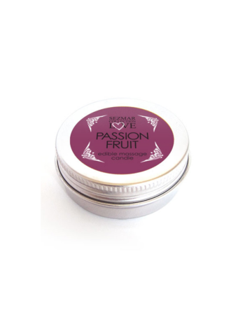 Mini Bougie de massage fruit de la passion 30ml 100% naturelle 