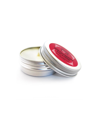 Mini Bougie de massage mousse de fraise 30ml 100% naturelle 