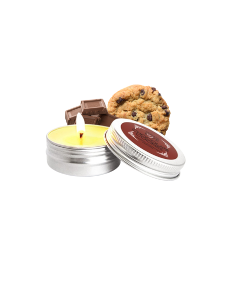 Mini Bougie de massage Chocolat Cookie 30ml 100% naturelle 
