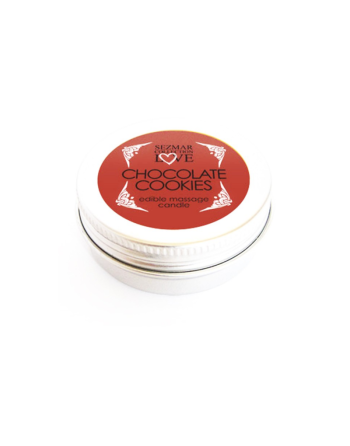 Mini Bougie de massage Chocolat Cookie 30ml 100% naturelle 