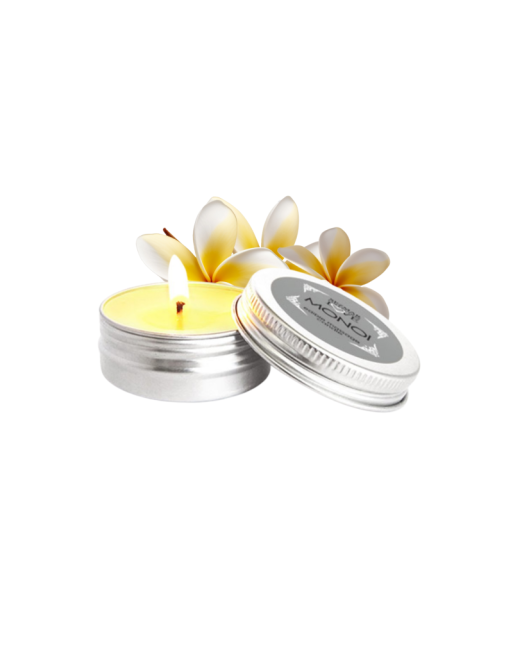 Mini Bougie de massage Monoï 30ml 100% naturelle 