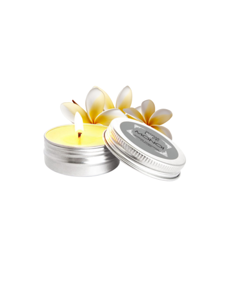 Mini Bougie de massage Monoï 30ml 100% naturelle 
