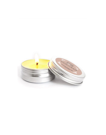 Mini Bougie de massage Noix de coco 30ml 100% naturelle 