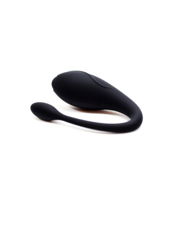 TANDEM Noir, stimulateur pour couple USB avec télécommande en silicone médical  