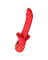 Vibromasseur Rouge Ultra-Souple KISS
