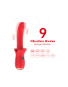 Vibromasseur Rouge Ultra-Souple KISS
