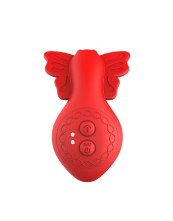 Vibromasseur FLY PULSE Papillon à Double Action Télécommandé 