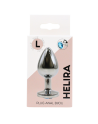 Plug bijou en aluminium bijou bleu Large HELIRA 