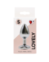 Plug bijou coeur en aluminium bijou rouge Small LOVELY