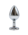 Plug bijou en aluminium bijou coeur violet Medium LOVELY