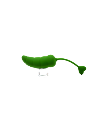 PIMENTO, Un Œuf vibrant avec télécommande, couleur et forme Piment en silicone médical