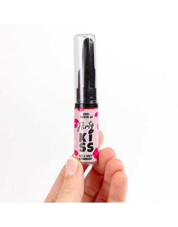 Flirty Kiss - Gels pour sex oral fraise et menthe