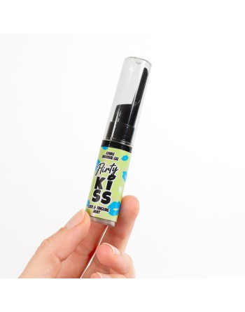 Flirty Kiss - Gels pour sex oral fraise et menthe
