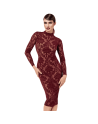 F384 Kink Royal Robe mi-longue