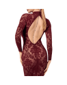 F384 Kink Royal Robe mi-longue