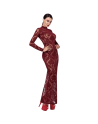 F383 Kink Royal longue robe