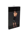 F378 Dominae jupe crayon en PVC